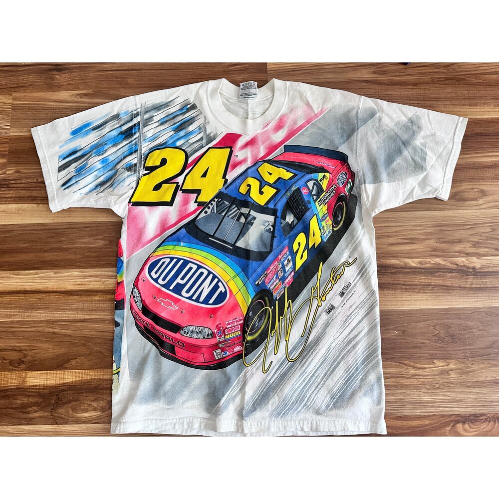 96 Jeff Gordon NASCAR Vintage T-Shirt DuPont